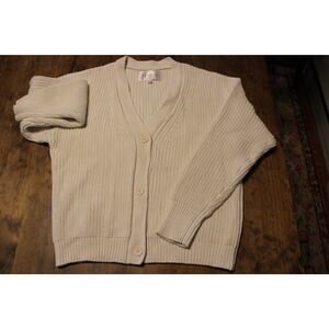 Tradlands Shelter Cardigan Cream Size Large